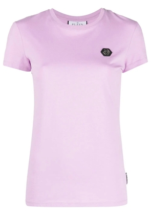 Philipp Plein Pure cotton T-shirt - Purple