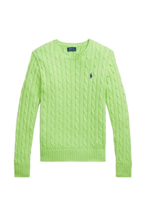 Polo Ralph Lauren cable-knit crew-neck sweater - Green