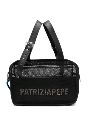 Patrizia Pepe mesh shoulder bag - Black