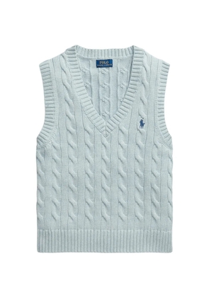 Polo Ralph Lauren cable-knit vest - Blue