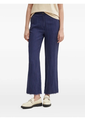 Sisley pinstriped trousers - Blue