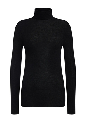 12 STOREEZ long-sleeve ribbed T-shirt - Black
