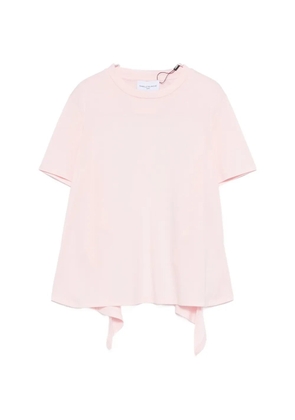 Isabelle Blanche tie-waist T-shirt - Pink