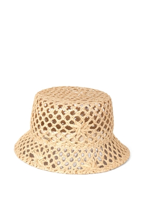 Eugenia Kim Jonah open-stitch hat - Neutrals