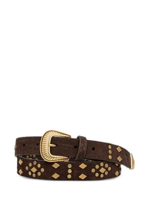 Hoss Intropia embellished belt - Brown