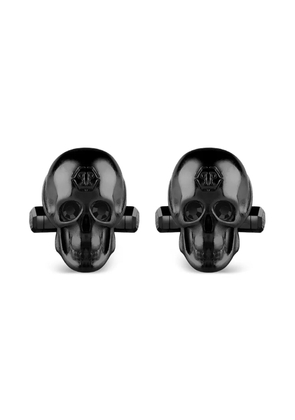 Philipp Plein skull cufflinks - Black