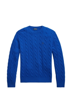 Polo Ralph Lauren cable-knit crew-neck sweater - Blue