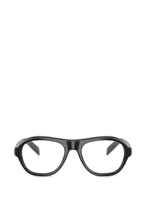 Prada Eyewear oval-frame glasses - Black
