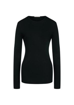 12 STOREEZ Nicole long-sleeved top - Black