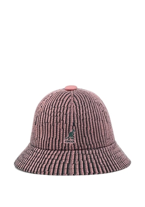 Kangol striped logo hat - Pink