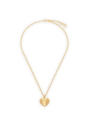 Sandralexandra Milagros heart necklace - Gold