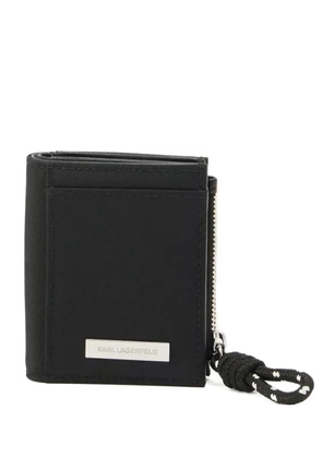 Karl Lagerfeld small Ikon bifold wallet - Black
