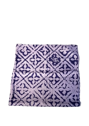 Friendly Hunting patterned scarf - Purple