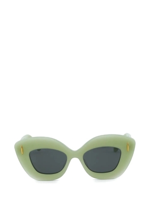 LOEWE cat-eye-frame sunglasses - Green