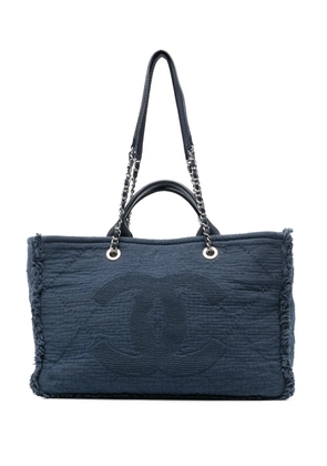 CHANEL Pre-Owned Deauville Jeans tote bag - Blue