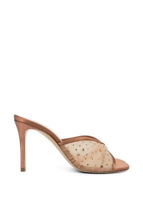 Andrea Wazen ASTRID 85 sandals - Neutrals