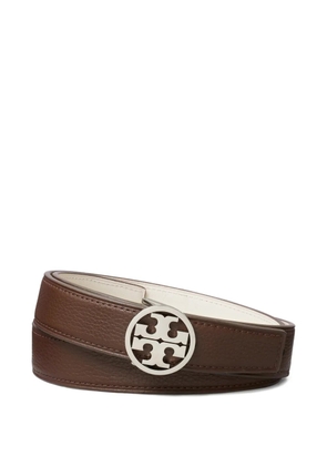 Tory Burch 1' Miller reversible belt - Brown