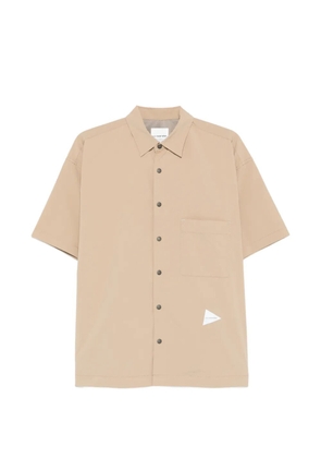 and Wander button pocket shirt - Neutrals