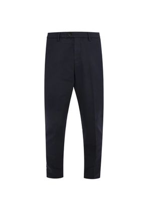 Corneliani dyed washed trousers - Blue