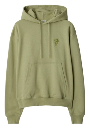 Burberry EKD cotton hoodie - Green