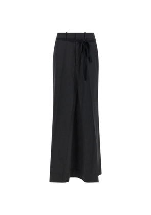 Maison Margiela frayed hem skirt - Black
