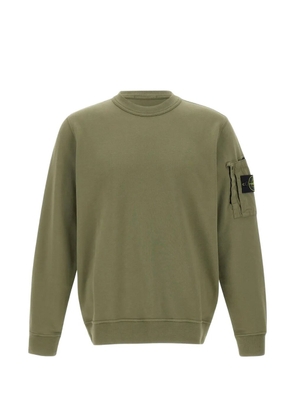 Stone Island patch-pocket sweatshirt - Green