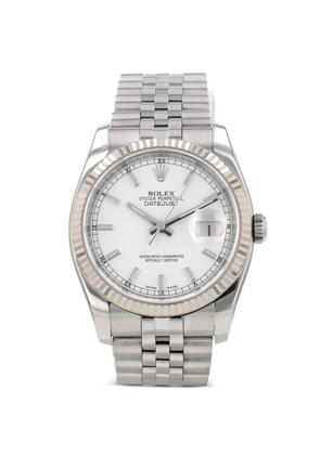 Rolex 2007 Datejust 36mm watch - White