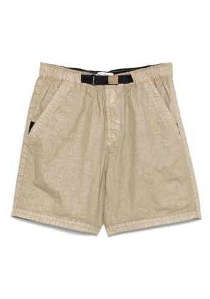 Stone Island seersucker shorts - Neutrals