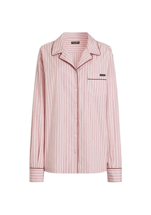 Dolce & Gabbana striped buttoned shirt - Pink