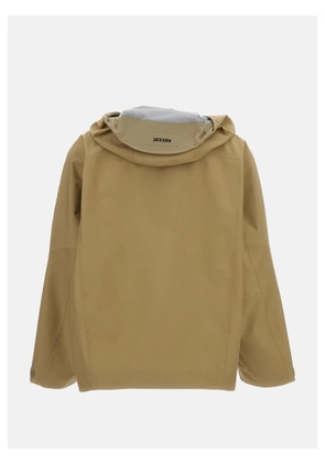 Moncler Grenoble zip-pockets hooded jacket - Neutrals