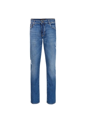 Billionaire Lion straight trousers - Blue