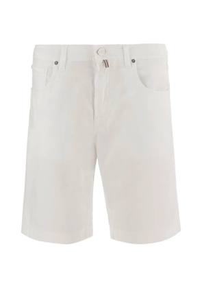Jacob Cohën five-pocket bermuda shorts - White