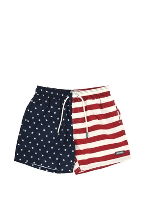 Sebago star-print swim shorts - Blue