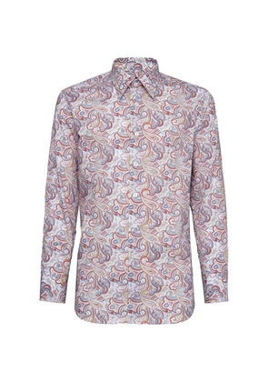Billionaire paisley-print shirt - White