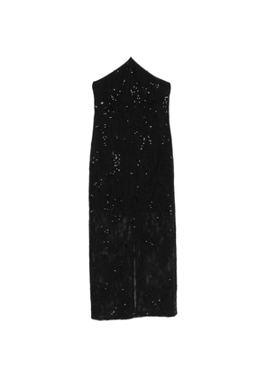 Isabelle Blanche strappy maxi dress - Black