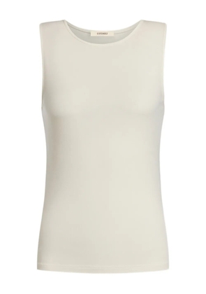 12 STOREEZ sleeveless tank top - White