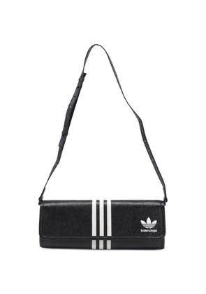 Balenciaga Pre-Owned Wallet strap leather wallet - Black