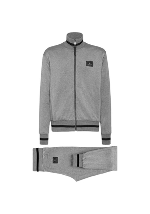 Billionaire stripe-detail tracksuit - Grey