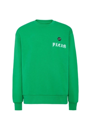Philipp Plein logo sweatshirt - Green