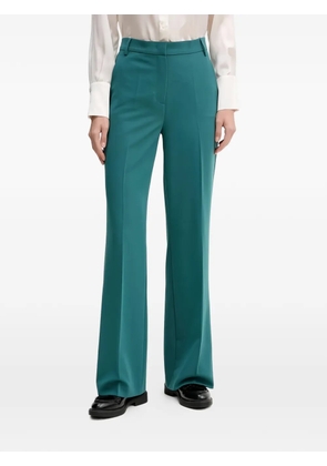 Sisley belt-loop trousers - Green
