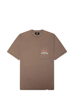 Represent x Mel's Diner pocket graphic T-shirt - Brown