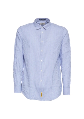 B.D. Baggies Bradford button seersucker shirt - Blue