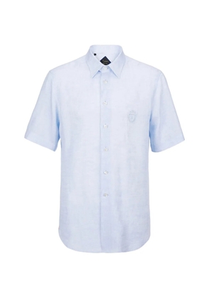 Billionaire Barclay short-sleeved shirt - Blue