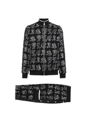 Philipp Plein Gothic Plein zip-up tracksuit (set of two) - Black