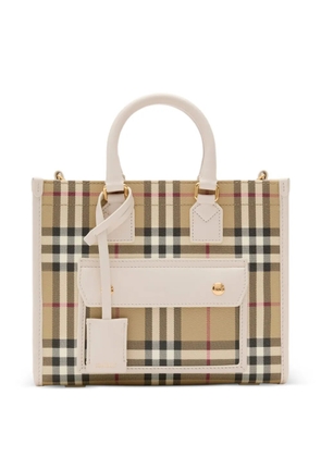 Burberry mini freya tote - Neutrals