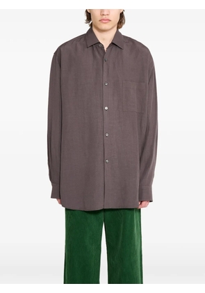 ssstein oversized pocket shirt - Grey
