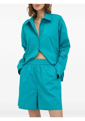 HERSKIND elasticised shorts - Blue