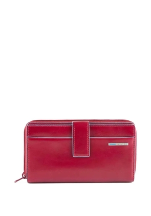 PIQUADRO coin leather wallet - Red