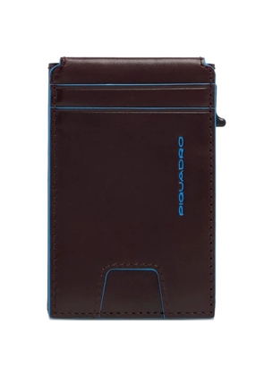 PIQUADRO logo cardholder - Brown
