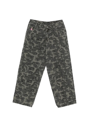 KidSuper printed jeans - Green